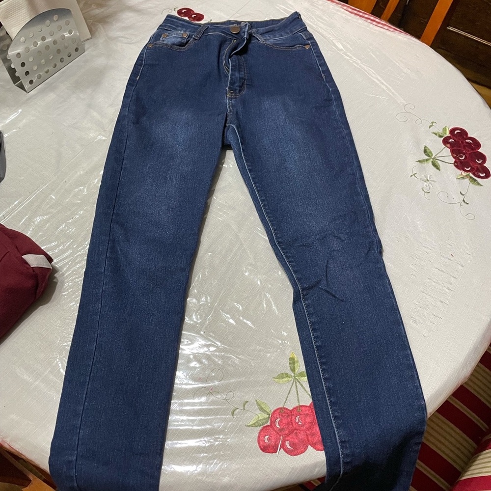 High Rise Denim Jeans